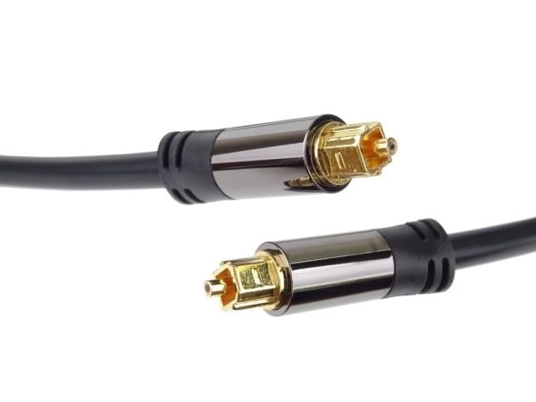 PremiumCord KJTOS6-015, TOSLINK, Hankjønn, TOSLINK, Hankjønn, 1,5 m, Sort