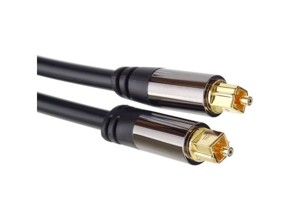 PremiumCord KJTOS6-3, TOSLINK, Hankjønn, TOSLINK, Hankjønn, 3 m, Sort