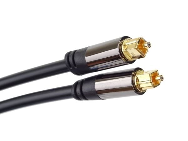 PremiumCord KJTOS6-3, TOSLINK, Hankjønn, TOSLINK, Hankjønn, 3 m, Sort