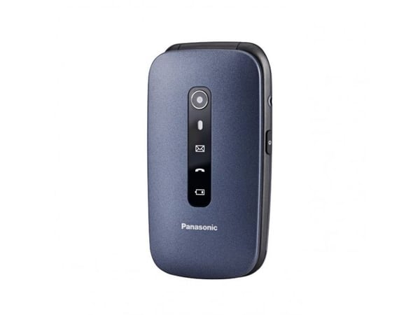 Panasonic KX-TU550, Simpukka, 7,11 cm (2.8"), 1,2 MP, Bluetooth, 1400 mAh, Sininen