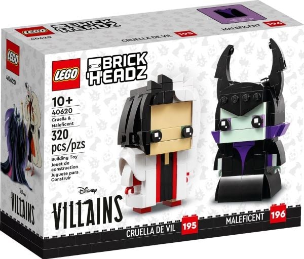 LEGO® BrickHeadz Kruela och skurken (40620)