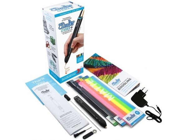 3Doodler Filament Create Pro 250 ABS Hvit Svart Grå Gråtoneblanding
