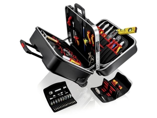 Knipex 00 21 41, Sort, Metallisk, Rød, Gult, 63 verktøy