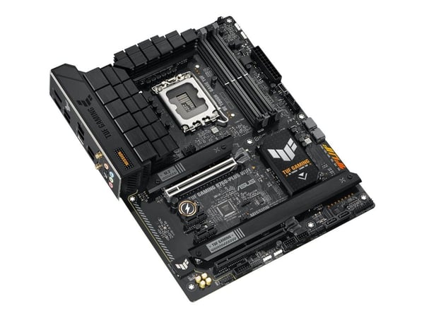 ASUS TUF GAMING B760-PLUS WIFI - Hovedkort - ATX - LGA1700-sokkel - B760 Chipset - USB-C 3.2 Gen 2x2, USB 3.2 Gen 2, USB 3.2 Gen 1, USB-C 3.2 Gen2 ...