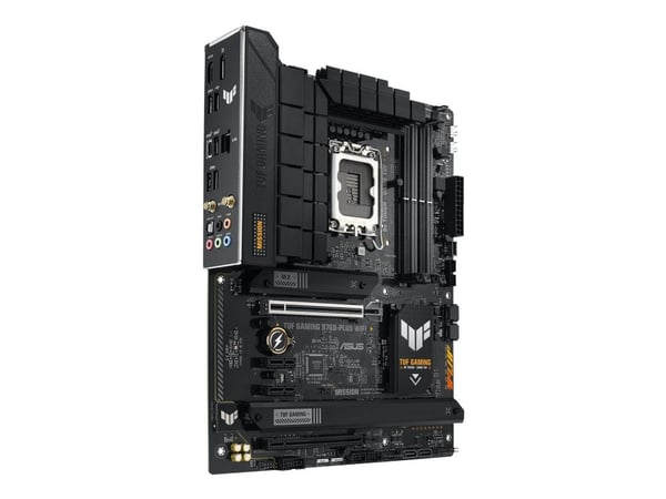 ASUS TUF GAMING B760-PLUS WIFI - Hovedkort - ATX - LGA1700-sokkel - B760 Chipset - USB-C 3.2 Gen 2x2, USB 3.2 Gen 2, USB 3.2 Gen 1, USB-C 3.2 Gen2 ...