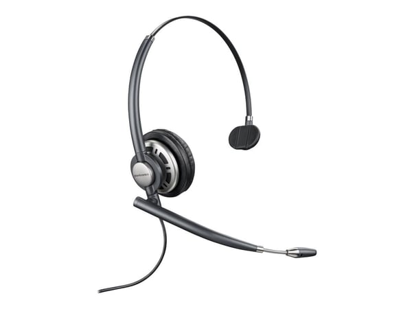 HP Poly EncorePro HW710 - EncorePro 700 Series - hodesett - on-ear - kablet - USB-A - svart