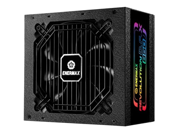 Enermax Revolution D.F. X - Strømforsyning (intern) - helt modulær - ATX12V 3.0 - 80 PLUS Gold - AC 100-240 V - 850 watt