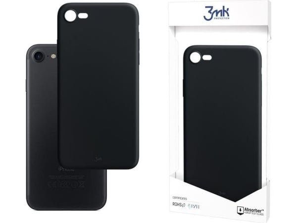 3MK 5903108291163, Omslag, Apple, iPhone SE 2022, iPhone SE 2020, iPhone 8, iPhone 7, 11,9 cm (4.7"), Svart
