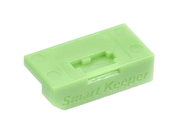 Smartkeeper DL04P1GN, Portblokker, DisplayPort, Grønn, 10 stykker, Polybag, 16 mm