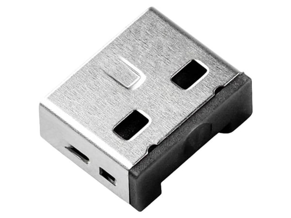 Smartkeeper UL03P1BK, Portin lukitsin, USB A-tyyppi, Musta, Muovi, 10 kpl, Muovipussi