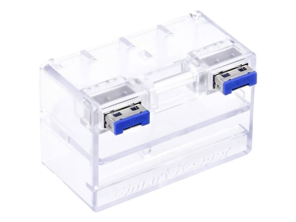 Smartkeeper CSK-NM10/P8, Portblokker, RJ-45, Gjennomsiktig, Plast, 1 stykker, 60 mm