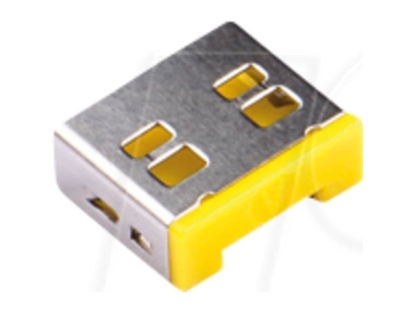 SmartKeeper Basic "USB-A Port" Blockerare gelb 100 Stk.