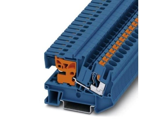 Phoenix 3213967, Sininen, Polyamidi, 10 mm², 0,5 mm², 41 A, IEC 60947-7-1