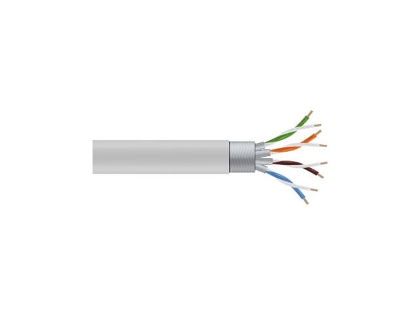 Black Box C6ABC50S, 304,8 m, Cat6a, S/FTP (S-STP), Hvit
