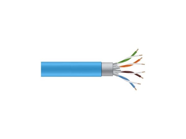 Black Box C6ABC50S, 304,8 m, Cat6a, S/FTP (S-STP), Blå