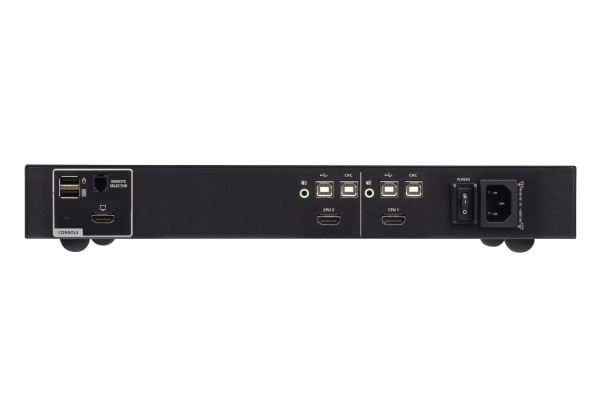 ATEN CS1182H4C, 3840 x 2160 piksler, 4K Ultra HD, 4 W, Sort