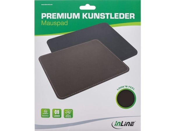 InLine 55459C, Brun, Monokromatisk, Kunstig lær, Antiskliunderlag