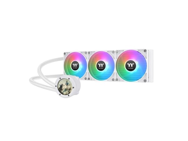 Thermaltake TH360 V2 Ultra ARGB Sync - Snow Edition - væskekjølesystem for prosessor - Radiatorstørrelse: 360 mm - (for: LGA1156, AM2, AM2+, AM3, L...