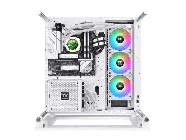 Thermaltake TH360 V2 Ultra ARGB Sync - Snow Edition - væskekjølesystem for prosessor - Radiatorstørrelse: 360 mm - (for: LGA1156, AM2, AM2+, AM3, L...