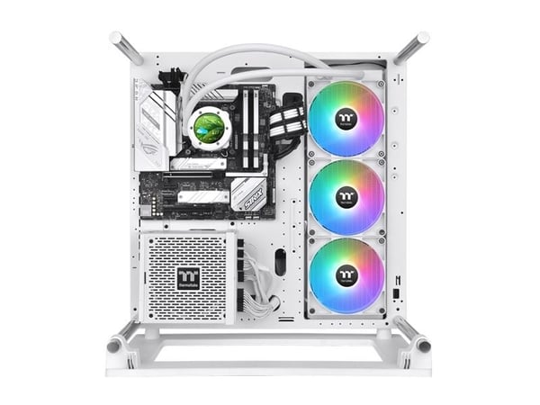 Thermaltake TH420 V2 Ultra ARGB Sync - Snow Edition - væskekjølesystem for prosessor - Radiatorstørrelse: 420 mm - (for: LGA1156, AM2, AM2+, AM3, L...