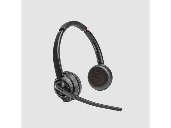 HP Poly Savi 8420, Wireless, Office/Call center, Headset, Black