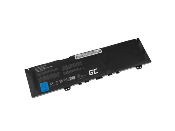 Green Cell - Batteri til bærbar PC (tilsvarer: Dell F62G0) - litiumpolymer - 3-cellers - 2200 mAh - svart
