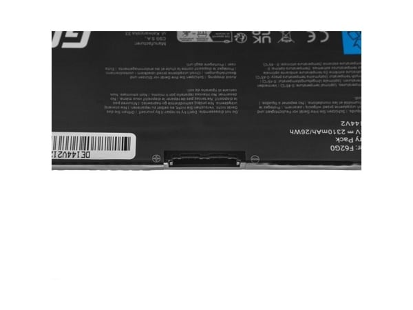 Green Cell - Batteri til bærbar PC (tilsvarer: Dell F62G0) - litiumpolymer - 3-cellers - 2200 mAh - svart