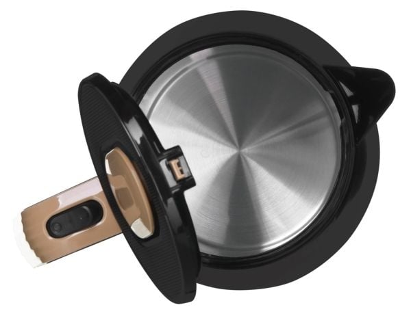 Feel-Maestro MR033 black, 1,7 l, 2200 W, Sort, Plast, Vannivåindikator, Overopphetingsbeskyttelse