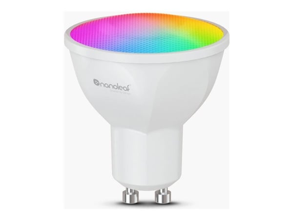 Nanoleaf Essentials - LED-pære for søkelys - form: MR16 - GU10 - 5 W - RGBCW-lys - 2700-6500 K