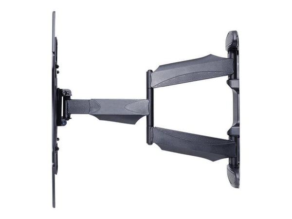 Multibrackets - Monteringssett - for TV - full bevegelse, enkeltarm - stål - svart - skjermstørrelse: 32"-50" - veggmonterbar