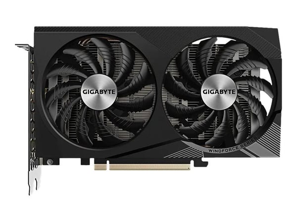 Gigabyte GeForce RTX 3050 WINDFORCE OC V2 - Grafikkort - GF RTX 3050 - 8 GB GDDR6 - PCIe 4.0 - DisplayPort, HDMI, DVI - boks