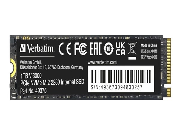 Verbatim MyMedia - SSD - 1 TB - intern