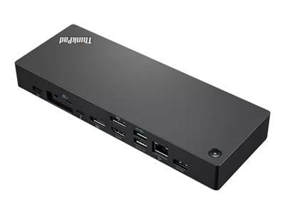 Lenovo ThinkPad Universal Thunderbolt 4 Dock - Dokkingstasjon - Thunderbolt 4 - HDMI, 2 x DP - 1GbE - 135 watt - for ThinkPad E14 Gen 4; L13 Yoga G...