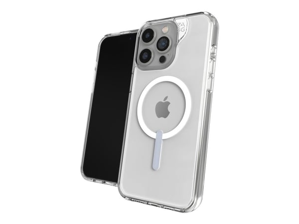 Zagg Crystal Palace - Baksidedeksel for mobiltelefon - MagSafe-samsvar - klart (snap) - for Apple iPhone 15 Pro Max