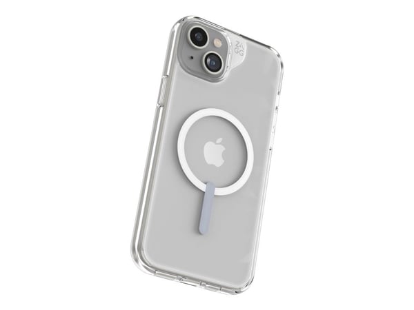 Zagg Crystal Palace - Baksidedeksel for mobiltelefon - MagSafe-samsvar - klart (snap) - for Apple iPhone 14 Plus, 15 Plus