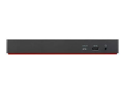 Lenovo ThinkPad Universal Thunderbolt 4 Dock - Dokkingstasjon - Thunderbolt 4 - HDMI, 2 x DP - 1GbE - 135 watt - for ThinkPad E14 Gen 4; L13 Yoga G...