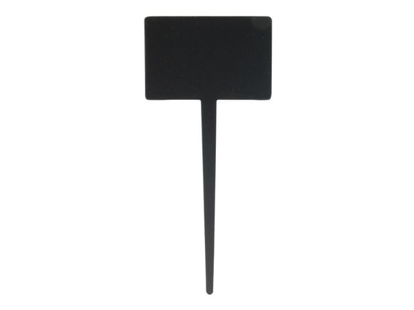 Skilt Securit Rektangel 18x8x0.3 cm 5 stk med Hvid tuschpen,stk