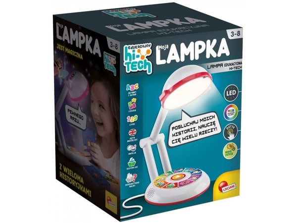 Skrivebordslampe Lisciani hvit (304-PL96992)