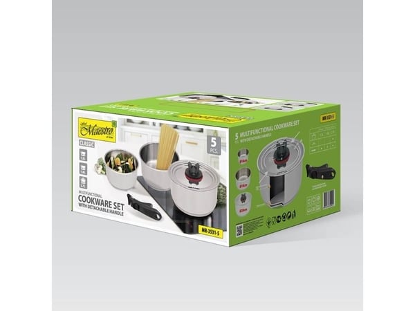 Maestro grytset 5 delar MAESTRO MR-3531-5