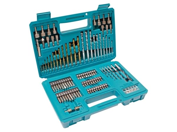 Makita B-68432, bor, borsett, metall, stein, tre, 3, 4, 5, 6, 8, 10 mm, 1, 1,5, 2, 2,5, 3, 3,5, 4, 4,5, 5, 5,5, 6 , 6,5, 7 mm, 3, 4, 5, 5,5, 6, 7, ...