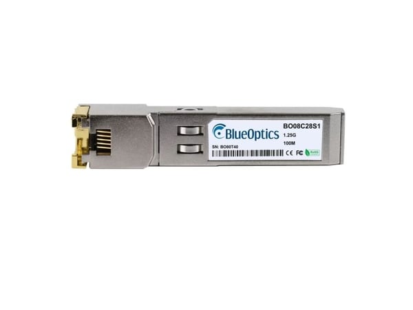 Cambium SFP-1G-Copper kompatibel BlueOptics© SFP-transceiver för Gigabit höghastighetsdataöverföring i fiberoptiska nätverk. Stödjer Gigabit Ethern...