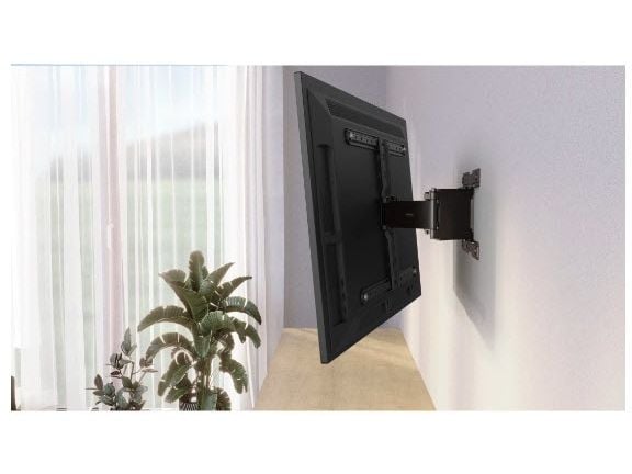 Hama Ultraslim, 2,29 m (90"), 200 x 200 mm, 600 x 400 mm, 2°, Aluminium, Metall, Svart
