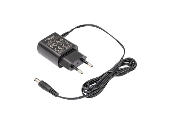 Akyga AK-PD-11 - Strømadapter - 4.8 watt - 400 mA (5,5 x 2,1 mm DC-jakk) - svart