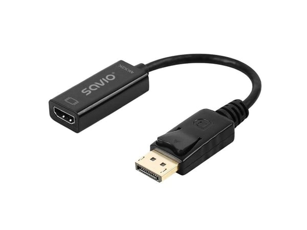 Savio AK-62, 0,2 m, DisplayPort, HDMI, Hankontakt, Hankontakt