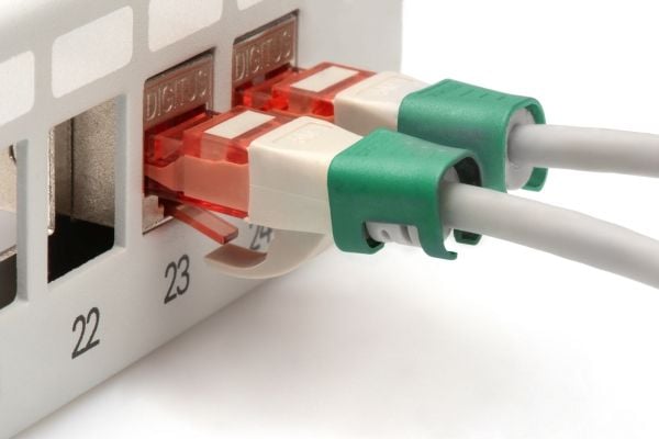 Digitus A-CC-G, Fargekodende klemme, Grønn, Polyvinylklorid (PVC), Cat5e/6, 100 stykker, 100 mm
