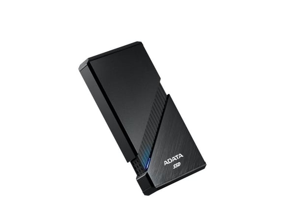 ADATA SE920 - SSD - 1 TB - ekstern (bærbar) - USB4 (USB-C kontakt) - svart