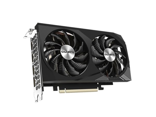 Gigabyte GeForce RTX 3050 WINDFORCE OC V2 - Grafikkort - GF RTX 3050 - 8 GB GDDR6 - PCIe 4.0 - DisplayPort, HDMI, DVI - boks