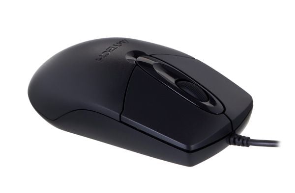 A4Tech OP-720, Optinen, USB A-tyyppi, 800 DPI, Musta