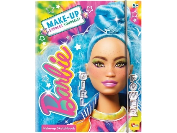 Lisciani LISCIANI BARBIE SKETCH BOOK MAKE UP GOAL