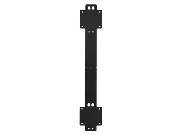B-Tech BT8390-WFK3, Beslag, Sort, Skinne, BT8390-VESA800F & BT8390-VESA1200F, 138 mm, 19 mm